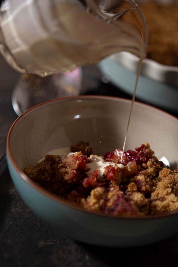 The Perfect Gluten Free Crumble | Katie Bucknell