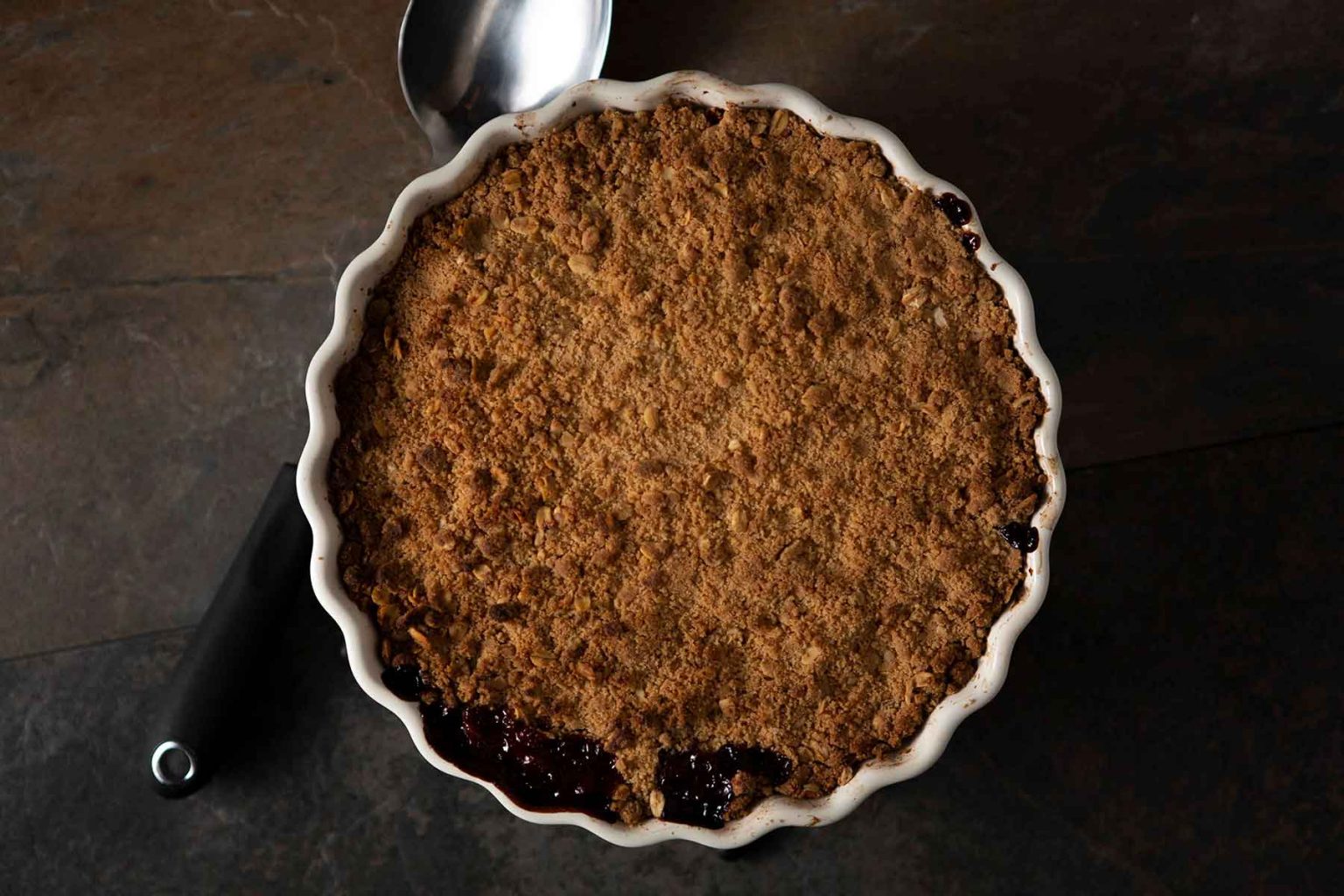 The Perfect Gluten Free Crumble | Katie Bucknell